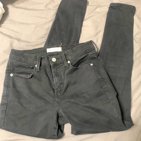 black gap sculpt jeans, size 28 - Picture 2 of 3